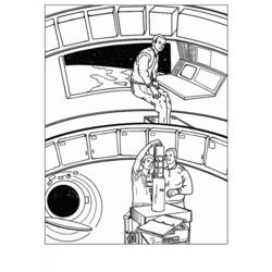 Página para colorir: Astronauta (Ofícios e Profissões) #87682 - Páginas para Colorir Imprimíveis Gratuitamente