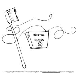 Página para colorir: Dentista (Ofícios e Profissões) #92853 - Páginas para Colorir Imprimíveis Gratuitamente