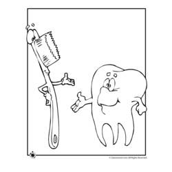 Página para colorir: Dentista (Ofícios e Profissões) #92858 - Páginas para Colorir Imprimíveis Gratuitamente
