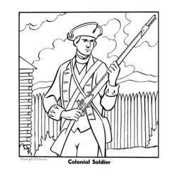 Página para colorir: Militares (Ofícios e Profissões) #102192 - Páginas para Colorir Imprimíveis Gratuitamente