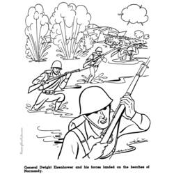 Página para colorir: Militares (Ofícios e Profissões) #102232 - Páginas para Colorir Imprimíveis Gratuitamente