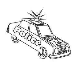 Página para colorir: Policial (Ofícios e Profissões) #105435 - Páginas para Colorir Imprimíveis Gratuitamente