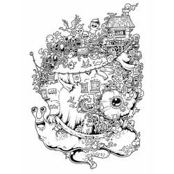 Desenho Arte Doodle (Outros) #190883 para imprimir e colorir