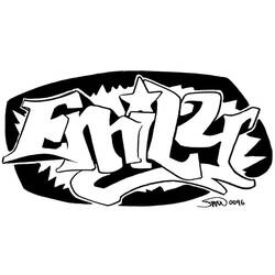 Desenho Graffiti (Outros) #192186 para imprimir e colorir