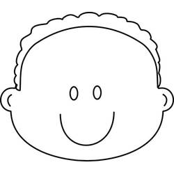 Página para colorir: Rosto (Outros) #211979 - Páginas para Colorir Imprimíveis Gratuitamente