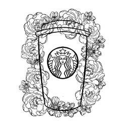 Desenho Starbucks (Outros) #213917 para imprimir e colorir