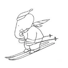 Página para colorir: Babar (Personagens de Desenhos Animados) #27860 - Páginas para Colorir Imprimíveis Gratuitamente