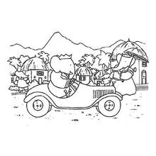 Página para colorir: Babar (Personagens de Desenhos Animados) #27876 - Páginas para Colorir Imprimíveis Gratuitamente