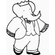 Página para colorir: Babar (Personagens de Desenhos Animados) #27948 - Páginas para Colorir Imprimíveis Gratuitamente