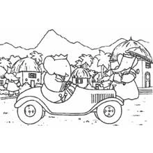 Página para colorir: Babar (Personagens de Desenhos Animados) #28011 - Páginas para Colorir Imprimíveis Gratuitamente