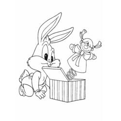 Página para colorir: Baby Looney Tunes (Personagens de Desenhos Animados) #26524 - Páginas para Colorir Imprimíveis Gratuitamente