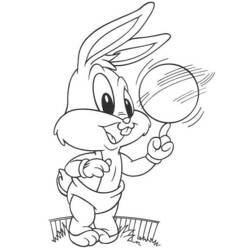 Página para colorir: Baby Looney Tunes (Personagens de Desenhos Animados) #26546 - Páginas para Colorir Imprimíveis Gratuitamente