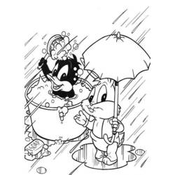 Página para colorir: Baby Looney Tunes (Personagens de Desenhos Animados) #26568 - Páginas para Colorir Imprimíveis Gratuitamente