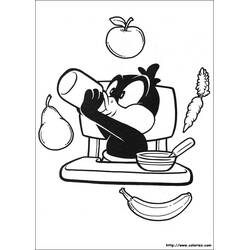 Página para colorir: Baby Looney Tunes (Personagens de Desenhos Animados) #26663 - Páginas para Colorir Imprimíveis Gratuitamente