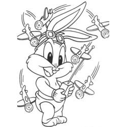 Página para colorir: Baby Looney Tunes (Personagens de Desenhos Animados) #26687 - Páginas para Colorir Imprimíveis Gratuitamente