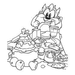 Página para colorir: Baby Looney Tunes (Personagens de Desenhos Animados) #26701 - Páginas para Colorir Imprimíveis Gratuitamente