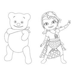 Desenhos para colorir: Bebê Lilly - Páginas para Colorir Imprimíveis Gratuitamente