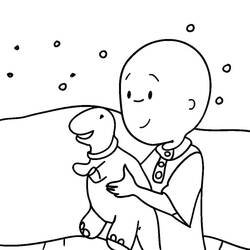 Desenho Caillou (Personagens de Desenhos Animados) #178527 para imprimir e colorir