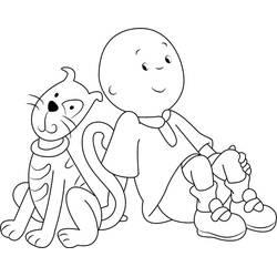 Desenho Caillou (Personagens de Desenhos Animados) #178551 para imprimir e colorir
