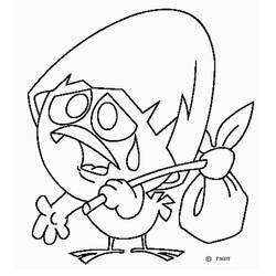 Desenhos para colorir: Calimero - Páginas para Colorir Imprimíveis Gratuitamente