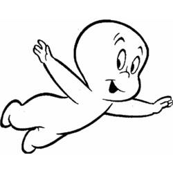 Desenhos para colorir: Casper - Páginas para Colorir Imprimíveis Gratuitamente