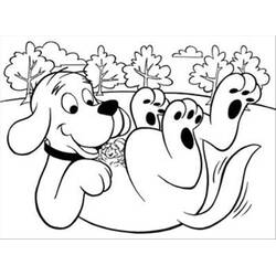 Página para colorir: Clifford (Personagens de Desenhos Animados) #197925 - Páginas para Colorir Imprimíveis Gratuitamente