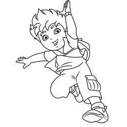 Desenhos para colorir: Diego - Páginas para Colorir Imprimíveis Gratuitamente