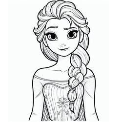 Desenhos para colorir: Elsa - Páginas para Colorir Imprimíveis Gratuitamente