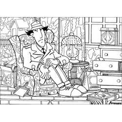 Desenho Gadget Inspector (Personagens de Desenhos Animados) #203233 para imprimir e colorir