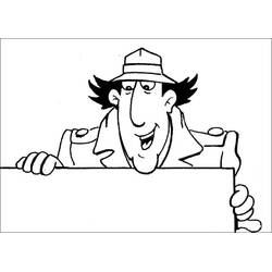 Desenho Gadget Inspector (Personagens de Desenhos Animados) #203240 para imprimir e colorir