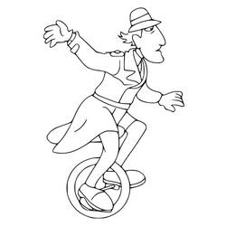 Desenho Gadget Inspector (Personagens de Desenhos Animados) #203241 para imprimir e colorir
