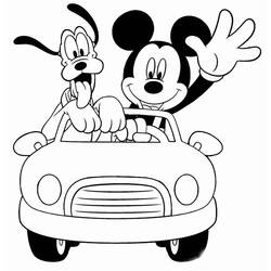 Desenhos para colorir: Mickey Mouse - Páginas para Colorir Imprimíveis Gratuitamente