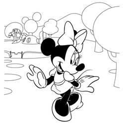Desenhos para colorir: Minnie - Páginas para Colorir Imprimíveis Gratuitamente