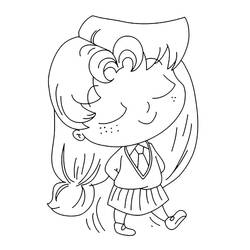 Desenhos para colorir: Mortelle Adele - Páginas para Colorir Imprimíveis Gratuitamente