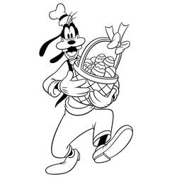 Desenhos para colorir: Pateta - Páginas para Colorir Imprimíveis Gratuitamente