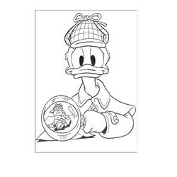 Página para colorir: Pato Donald (Personagens de Desenhos Animados) #30171 - Páginas para Colorir Imprimíveis Gratuitamente