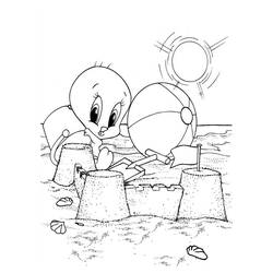 Linda miniatura de Piu-Piu e Frajola (Personagens de Desenhos Animados) #29421 para colorir e imprimir