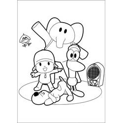 Desenhos para colorir: Pocoyo - Páginas para Colorir Imprimíveis Gratuitamente