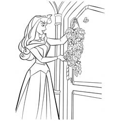 Página para colorir: Princess Aurora (Personagens de Desenhos Animados) #181948 - Páginas para Colorir Imprimíveis Gratuitamente