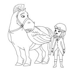 Desenhos para colorir: Princess Sofia - Páginas para Colorir Imprimíveis Gratuitamente