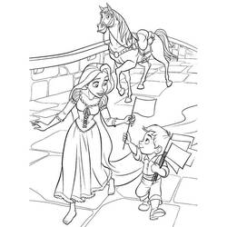 Desenho Rapunzel (Personagens de Desenhos Animados) #177897 para imprimir e colorir