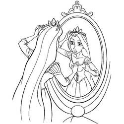 Desenho Rapunzel (Personagens de Desenhos Animados) #177900 para imprimir e colorir