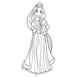 Desenho Rapunzel (Personagens de Desenhos Animados) #177906 para imprimir e colorir