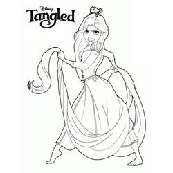 Desenho Rapunzel (Personagens de Desenhos Animados) #177908 para imprimir e colorir