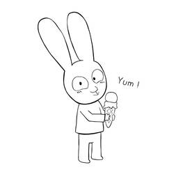 Desenhos para colorir: Simon Rabbit - Páginas para Colorir Imprimíveis Gratuitamente