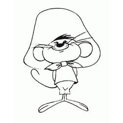 Desenho Speedy Gonzales (Personagens de Desenhos Animados) #205212 para imprimir e colorir
