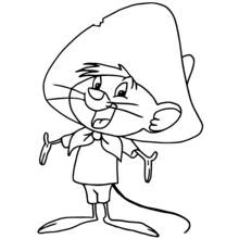 Desenhos para colorir: Speedy Gonzales - Páginas para Colorir Imprimíveis Gratuitamente