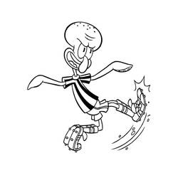 Desenhos para colorir: Squidward Tentacles - Páginas para Colorir Imprimíveis Gratuitamente