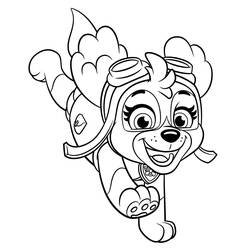 Desenhos para colorir: Stella PAW Patrol - Páginas para Colorir Imprimíveis Gratuitamente
