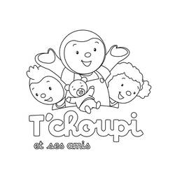 Desenhos para colorir: T'choupi - Páginas para Colorir Imprimíveis Gratuitamente